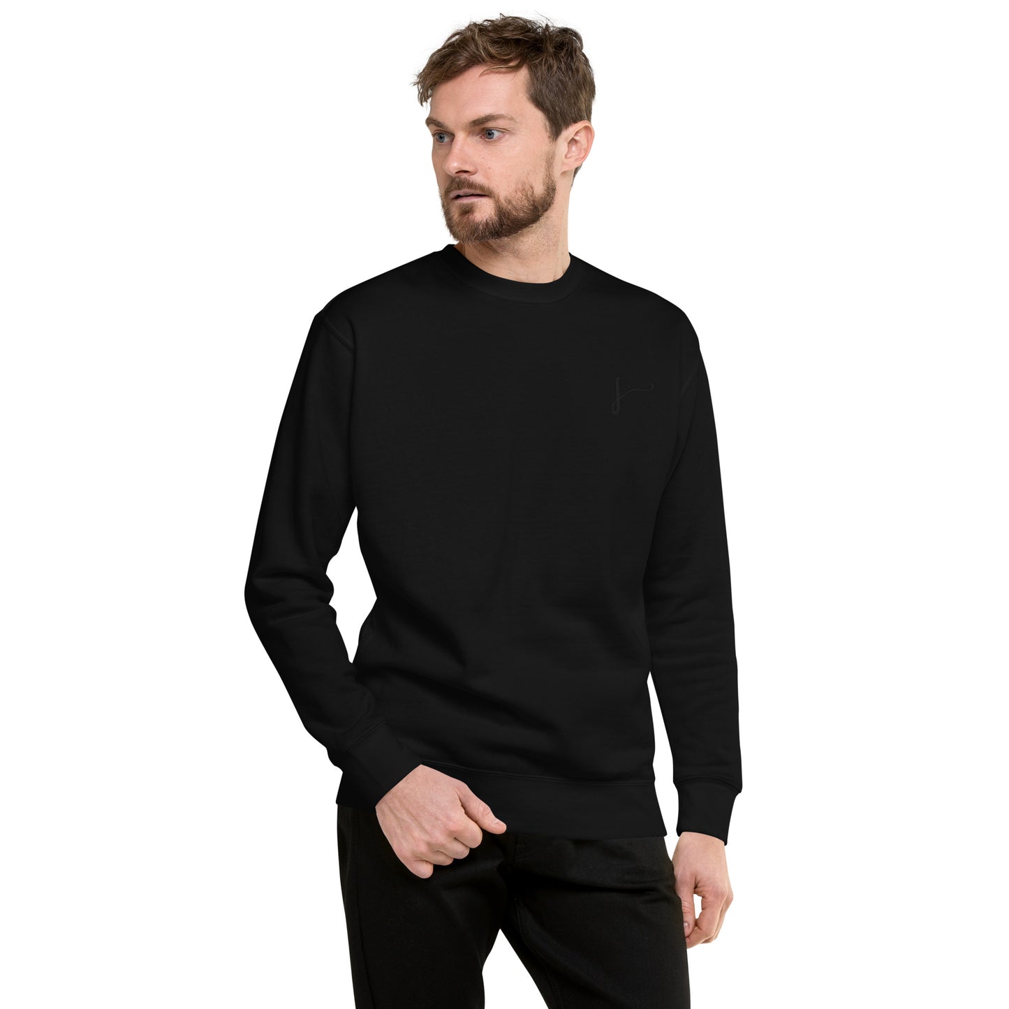 Jogilby Understated Embroidered Sweatshirt