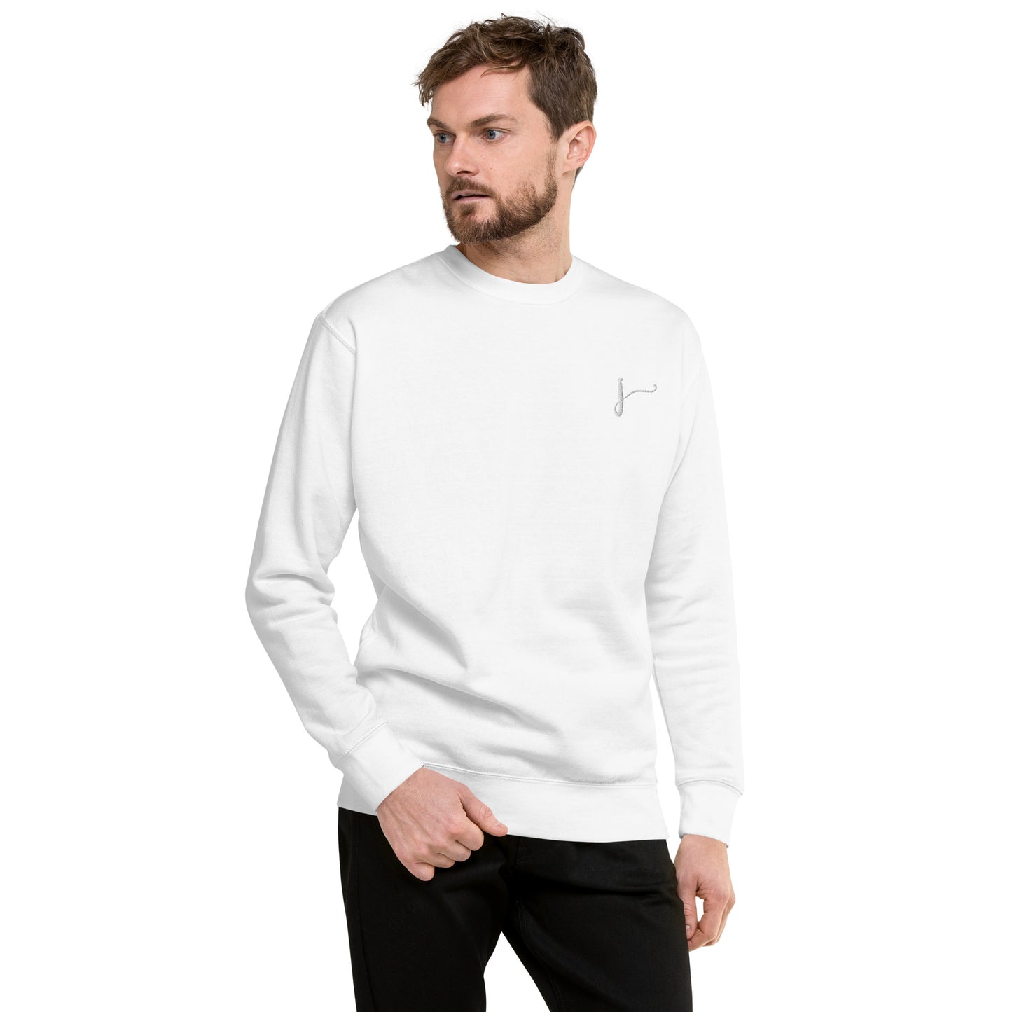 Jogilby Understated Embroidered Sweatshirt